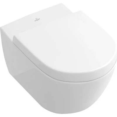 Afbeelding van Villeroy &amp; Boch Subway 2.0 wandcloset diepspoel wit ceramic+ (37x56