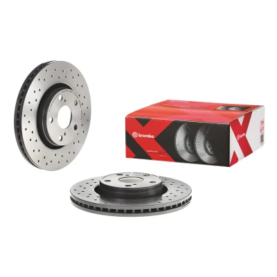 Afbeelding van Brembo Remschijf 09.B043.1X