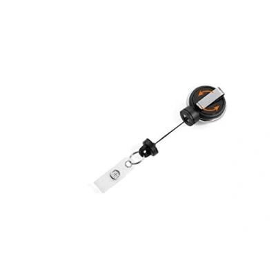 Afbeelding van Durable Jojo met 360 draaibare clip voor kaarthouder of sleutels tot 300g zwart 834901