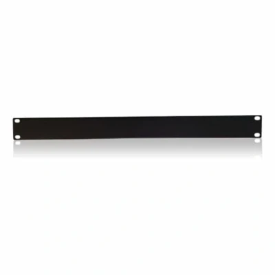 Afbeelding van LogiLink PN101B 19 inch Afdekking voor patchkast 1 HE Zwart
