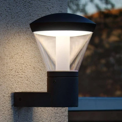 Afbeelding van Sfeervolle LED buitenwandlamp Shelby