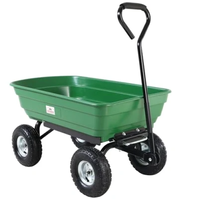 Afbeelding van Gardebruk Tuinkar met Kiepfunctie 103,5x51x92,5cm Groen