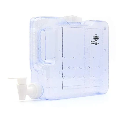 Afbeelding van Bar Amigos Waterdispenser Waterkoeler Watertap met koud water kraantje Koelkast model 3L Waterkan