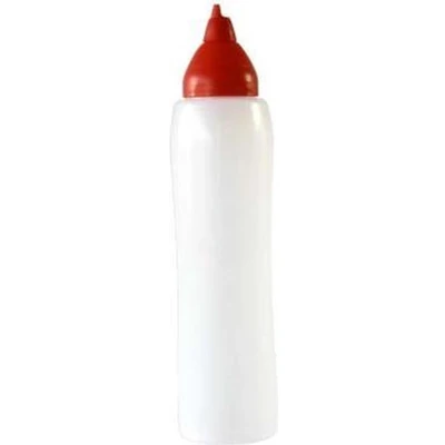 Afbeelding van Araven Doseerfles Garneerspuit 1000ml Rode dop