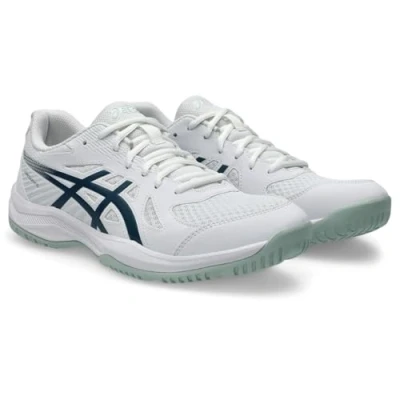 Image de ASICS Upcourt 6 Baskets Homme 47 EU, White Tranquil Teal, EU