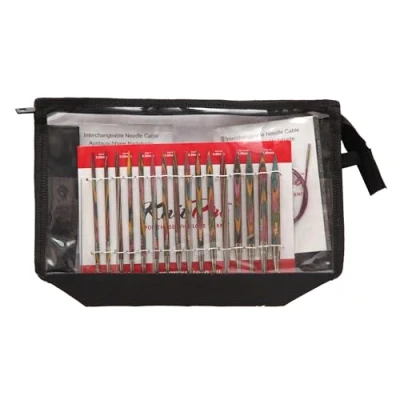 Afbeelding van KnitPro KP20613 Symfonie Verwisselbare Naaldenset Deluxe Hout Veelkleurig 9,5 x 1 2 cm