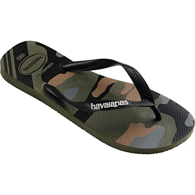 Afbeelding van Havaianas TOP CAMU Teenslippers, Heren, Maat: 35 36, Green Natuurrubber