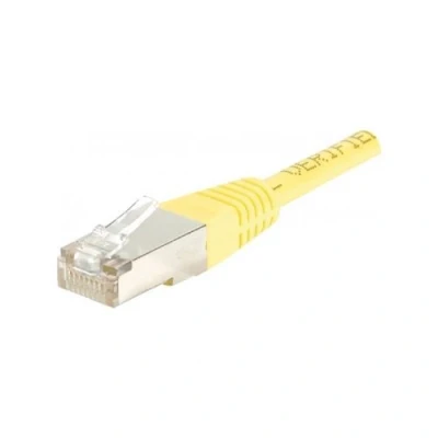 Image de Cordon RJ45 catégorie 6 F/UTP jaune 10 m