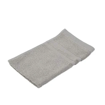 Afbeelding van Gözze Sylt 7881 90 A3 gastendoekjes, 100% katoen, 30 x 50 cm, zilver, 4 stuks