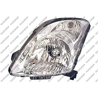 Afbeelding van PRASCO SZ0344804 Koplampen Links H4 chroom Zonder afregelmotor voor LWR SUZUKI: SWIFT 3