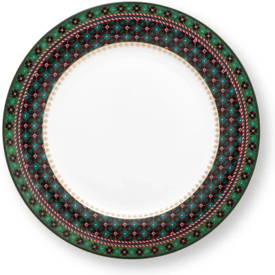 Afbeelding van Pip Studio Berry Blues Dinerbord Groen 26.5 cm