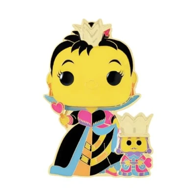 Afbeelding van Funko Alice In Wonderland POP! Enamel Queen And King 10 cm Pin Multicolours