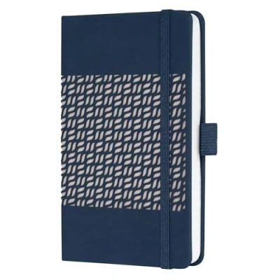 Afbeelding van Notitieboek Sigel Jolie Impress A6 hardcover gelinieerd ‘Midnight Blue‘
