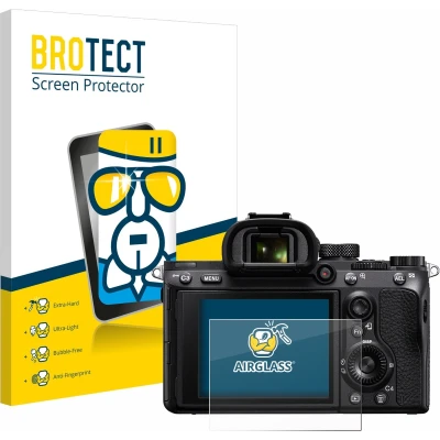 Afbeelding van BROTECT Screenprotector voor Sony Alpha 7 III / 7R II 7S Folie Beschermfolie Beschermglas transparant