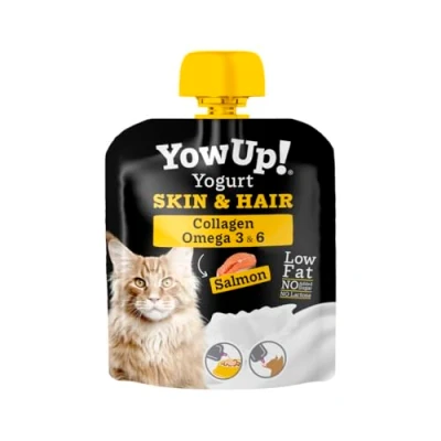 Afbeelding van Kattenvoer YowUp Skin &amp; Hair Zalm 3 Stuks