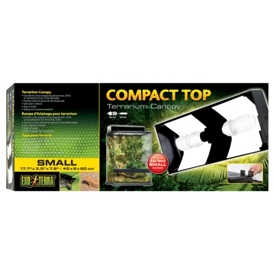 Afbeelding van Exo Terra Compact Top 45x9x20 cm Terraria Small 2 Lampen