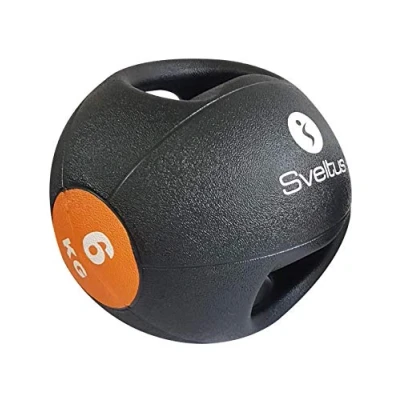 Afbeelding van Sveltus Medicine Ball Dubbele Grip 6 Kg Zwart