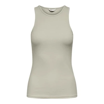 Afbeelding van Only Top Onlkenya Rib Tank Jrs Noos 15234659 Pumice Stone Dames Maat XS