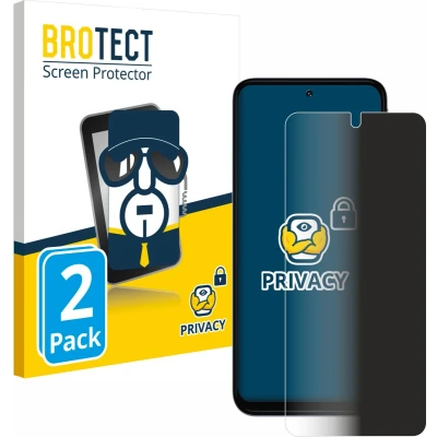 Afbeelding van BROTECT privacy screenprotector voor Motorola Moto G31 Folie Beschermfolie Blauwlichtfilter (2 Stuks)