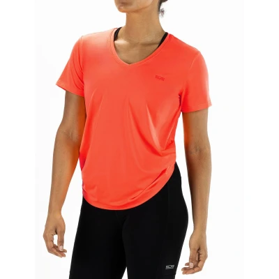 Afbeelding van SJENG SPORTS ines tee Tennis t shirt korte mouw dames Oranje