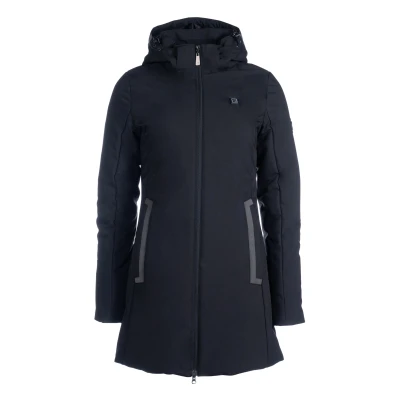 Image de HKM Elegant Winterjas heated zwart maat:s