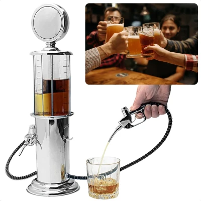 Afbeelding van Cheqo Drankdispenser Kunststof Beertender Biertoren met Tap Tafelmodel Biertap 950 ml Tankstation Design