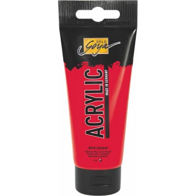 Afbeelding van Solo Goya Roodbruine Acrylverf 100ml tube Hoge kwaliteit A merk