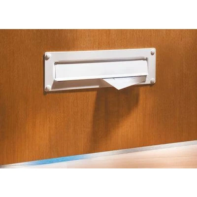 Afbeelding van Burg Wächter 32470 PORTA 796 W Brievenbusgleuf Aluminium, Plaatstaal Wit