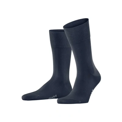 Afbeelding van Falke heren Tiago sokken in katoenblend de kleur Donkerblauw, maat: 41/42