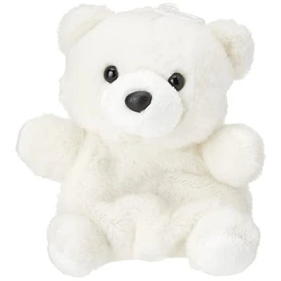 Afbeelding van Aurora World 61355 pluche ijsbeer, 13 cm, wit