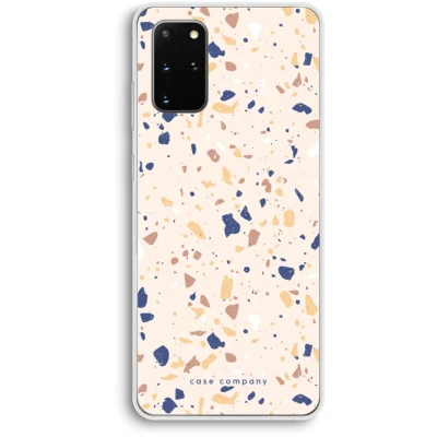 Afbeelding van Case Company® hoesje geschikt voor Samsung Galaxy S20 Plus Terrazzo N23 Soft Cover Telefoonhoesje Bescherming aan alle Kanten en Schermrand