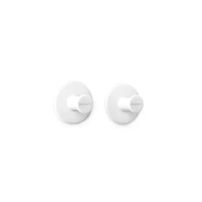 Afbeelding van Brabantia ReNew Wandhaak Set Van 2 Wit