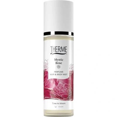 Afbeelding van 6x Therme Perfume Hair &amp; Body Mist Mystic Rose 200 ml