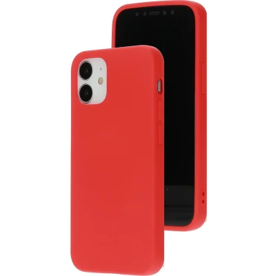 Afbeelding van Mobiparts Silicone Cover Apple iPhone 12 Mini Scarlet Red