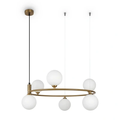 Afbeelding van Maytoni Hanglamp Ring Messing Ø58