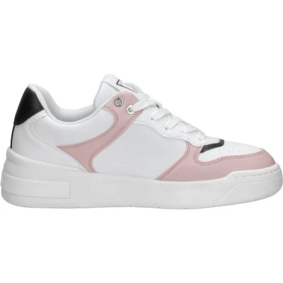 Afbeelding van Guess Sneakers laag, Dames, Maat: 36, Bianco Leer