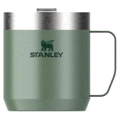 Image de Stanley Classic Legendary Camp Mug Isotherme 0.35L 1.5 Heures à Chaud 3 Froid Lavable au Lave Vaisselle Sans BPA Thermos Café Gobelet Cafe Tasse Hammertone Green