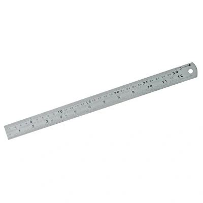 Afbeelding van Silverline Stalen liniaal 300 mm