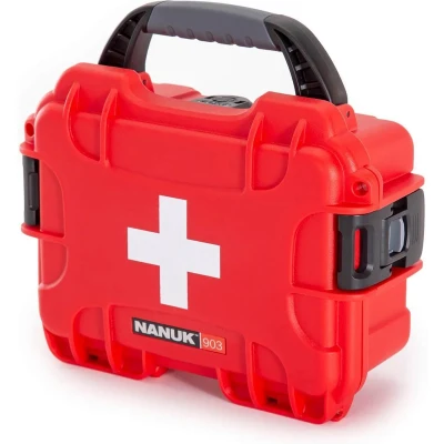 Afbeelding van Nanuk 903 Case empty w/First Aid Logo Red