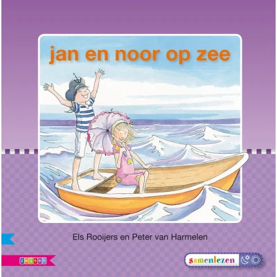 Afbeelding van Veilig leren lezen Jan en Noor op zee AVI M E 3