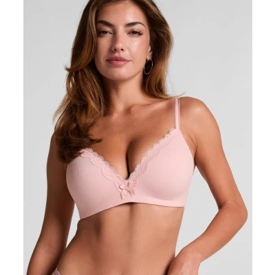 Afbeelding van Hunkemöller Voorgevormde bh zonder beugel Lola Roze D70