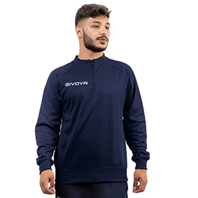 Afbeelding van Givova 500 Half Rits Sweatshirt Blauw L Man