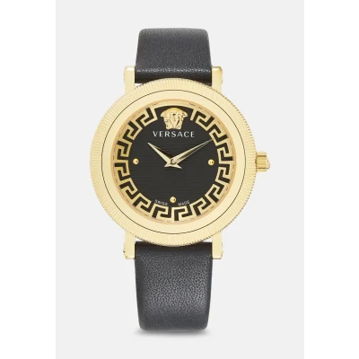 Afbeelding van Versace Watches Horloge goldcoloured, Dames, Maat: One Size, Gold coloured