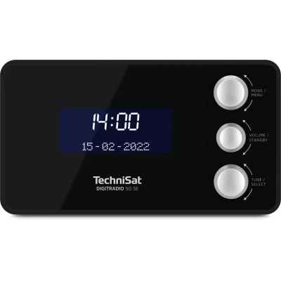 Afbeelding van TechniSat DIGITRADIO 50 SE DAB+/FM wekkerradio wit