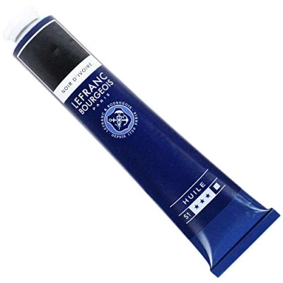 Afbeelding van Lefranc Bourgeois Fijne olie, 150 ml, ivoorzwart