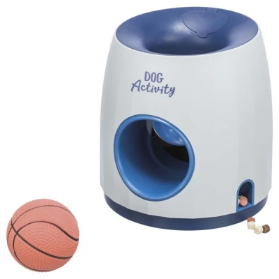 Afbeelding van Trixie Dog Activity Strategiespel Ball&amp;Treat Wit / Blauw 17X17X18 CM
