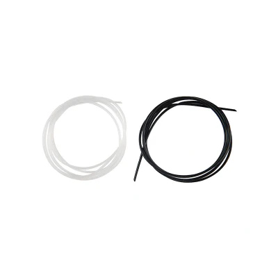 Afbeelding van Matrix Pole Float Silicone (0.5m per color) Clear &amp; Black Maat : 0.5mm