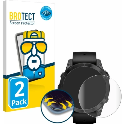 Afbeelding van BROTECT Volledige afdekbescherming, Smartwatch beschermfolie, Transparant