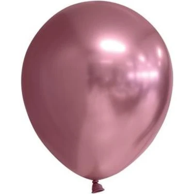 Afbeelding van Roze ballonnen chroom 13cm 100 stuks