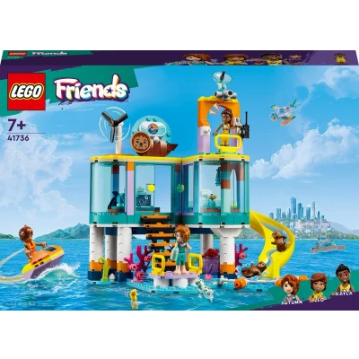Afbeelding van LEGO 41736 Friends Reddingscentrum op zee Dieren Speelgoed Set
